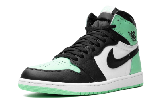 Air Jordan 1 Retro High OG 'Green Glow' Sneakers