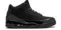 Air Jordan 3 'Black Cat' Sneakers - Black/Dark Charcoal
