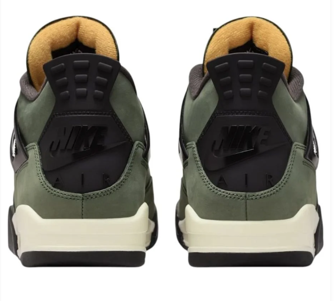 Undefeated x Air Jordan 4 Retro 2025 'Green' IB1519-200