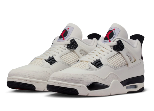 Air Jordan 4 Flight Club “Sail Black University Red”