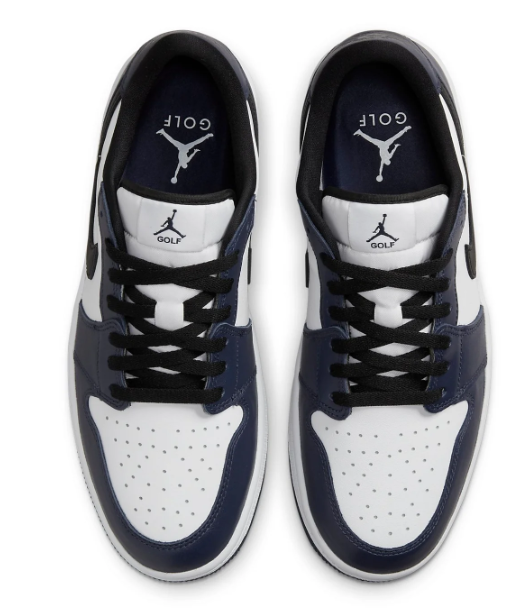 Air Jordan 1 Retro Low Golf 'Midnight Navy' - White/Navy/Black