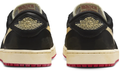 Air Jordan 1 Low OG 'Nitro' Nigel Sylvester Sneakers - Black
