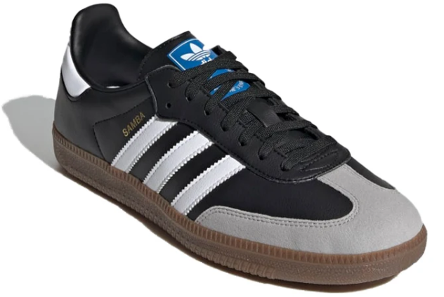 adidas Samba Vegan Sneakers - Black/White/Brown (H01878)