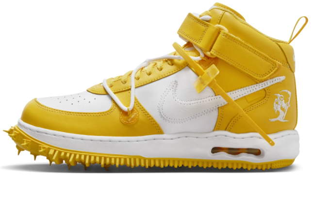 Nike Air Force 1 Mid SP x Off-White “Varsity Maize”