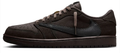 Air Jordan 1 Retro Low OG SP Travis Scott 'Velvet Brown' Sneakers