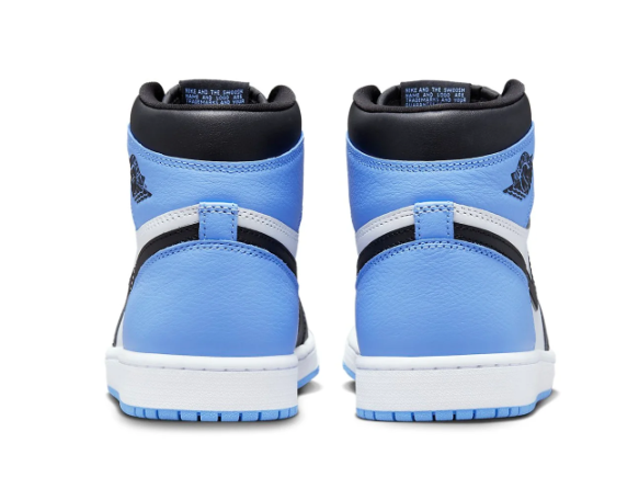 Air Jordan 1 Retro High OG 'UNC Toe' Sneakers (DZ5485-400)