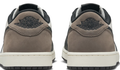Air Jordan 1 Low 'Mocha' Sneakers - Brown/White/Black