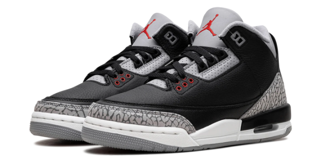 Air Jordan 3 Retro 'Black Cement' 2024