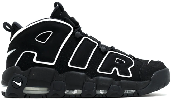 Nike Air More Uptempo '96 'Black/White' FV2291-001