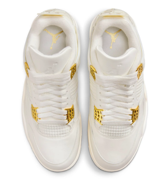 Women’s Air Jordan 4 Retro “Metallic Gold”
