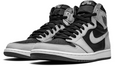 Air Jordan 1 Retro High OG 'Shadow 2.0' Sneakers - Black/Light Smoke Grey/White