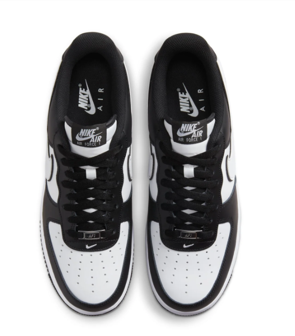 Nike Air Force 1 '07 'Black/White' Men's Shoe