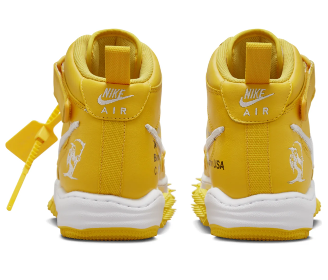 Nike Air Force 1 Mid SP x Off-White “Varsity Maize”