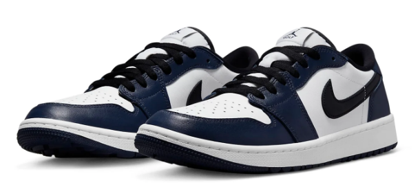Air Jordan 1 Retro Low Golf 'Midnight Navy' - White/Navy/Black