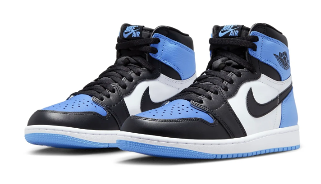 Air Jordan 1 Retro High OG 'UNC Toe' Sneakers (DZ5485-400)