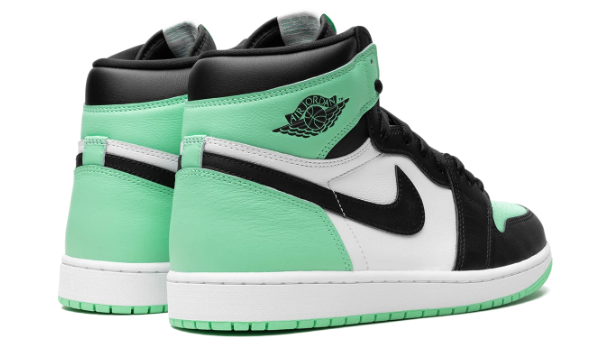 Air Jordan 1 Retro High OG 'Green Glow' Sneakers