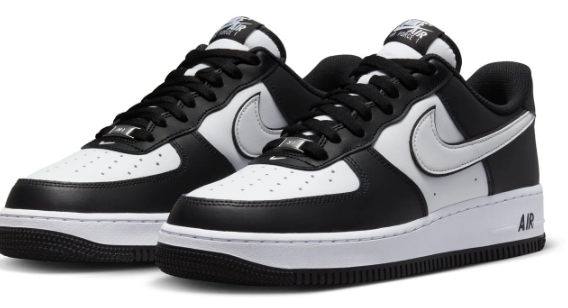 Nike Air Force 1 '07 'Black/White' Men's Shoe